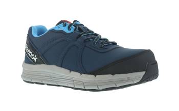 Reebok Work WGRB354 Guide Work, Women's, Navy, Steel Toe, EH, Slip Resistant, Low Athletic, Work Shoe