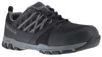 Reebok Work WGRB4015 Sublite Work, Men's, Black/Grey, Soft Toe, SD, Slip Resistant, Low Athletic Oxford