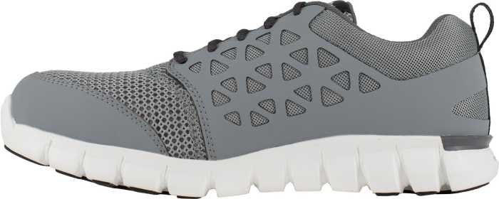 alternate view #3 of: Reebok Work WGRB4042 Sublite Cushion Work, Men's, Grey, Alloy Toe, EH Athletic