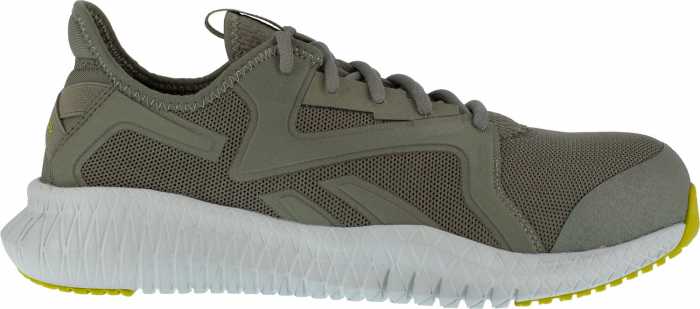 alternate view #2 of: Reebok Work WGRB4063 Flexagon 3.0 Work, Men's, Grey/Lime, Comp Toe, EH Athletic