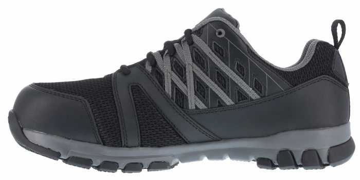 alternate view #3 of: Reebok Work WGRB416 Sublite Work, Women's, Black/Grey, Steel Toe, SD, Work Athletic