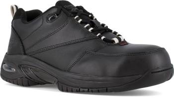 Reebok Work WGRB4177 Black Comp Toe, Conductive, Men's High Performance Athletic Oxford