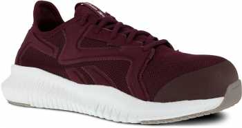 Reebok Work WGRB429 Flexagon 3.0 Work, Women's, Burgundy, Comp Toe, SD, Low Athletic