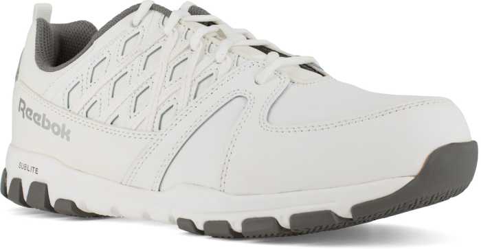 view #1 of: Reebok Work WGRB434 Sublite Work, Women's, White, Steel Toe, SD, Low Athletic