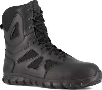 Reebok Work WGRB8807 Sublite Tactical, Men's, Black, Comp Toe, EH, WP 8 Inch