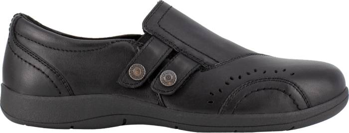 alternate view #2 of: Rockport Work WGRK761 Daisey, Women's, Black, Alloy, Toe EH, Slip Resistant,Slip On, Oxford, Work Shoe