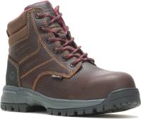 Wolverine WW10180 Piper Brown, Comp Toe, EH, Waterproof Women's 6 Inch Boot