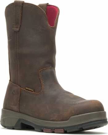 Wolverine WW10318 Cabor EPX Men's, Brown, Comp Toe, EH, Waterproof, Wellington