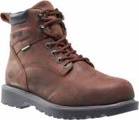 Wolverine WW10633 Floorhand Men's, Dark Brown, Steel Toe, EH, 6 Inch, Waterproof Boot