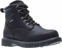 Wolverine WW10694 Floorhand, Men's, Black, Steel Toe, EH, WP, 6 Inch Boot