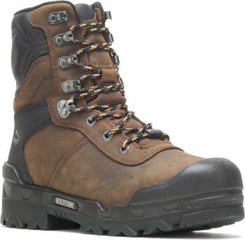 Wolverine WW10945 Warrior, Men's, Brown, Comp Toe, EH, Mt, WP, 8 Inch Boot