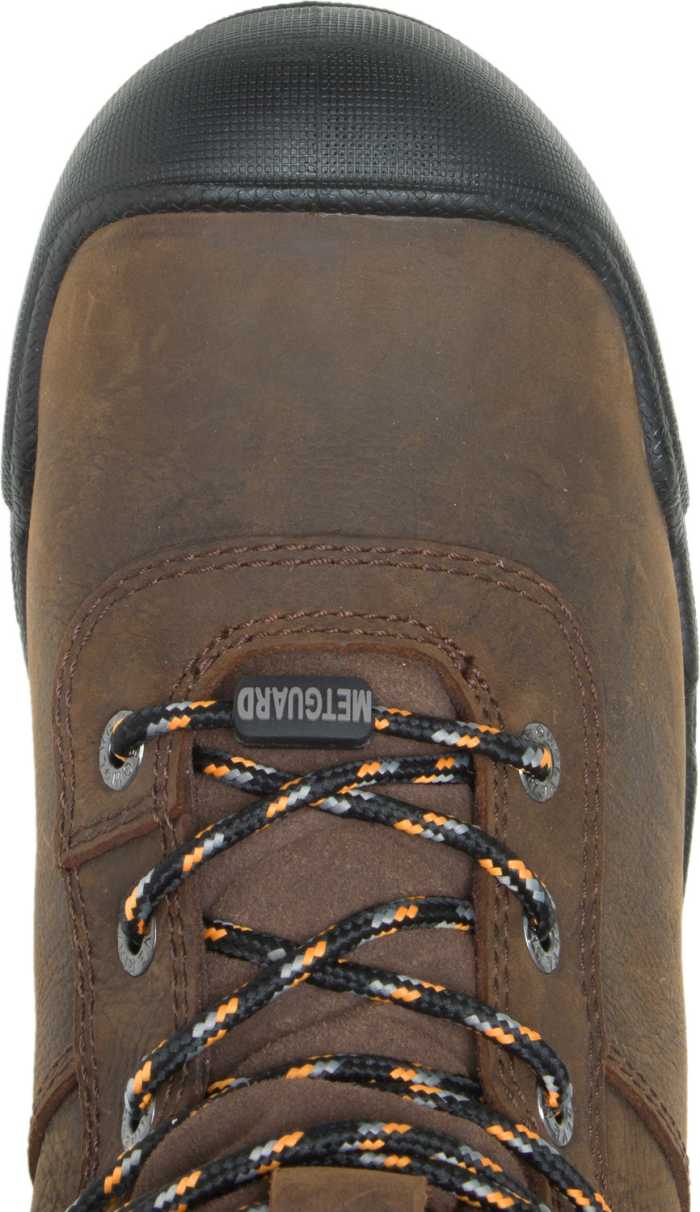 alternate view #4 of: Wolverine WW10945 Warrior, Men's, Brown, Comp Toe, EH, Mt, WP, 8 Inch Boot