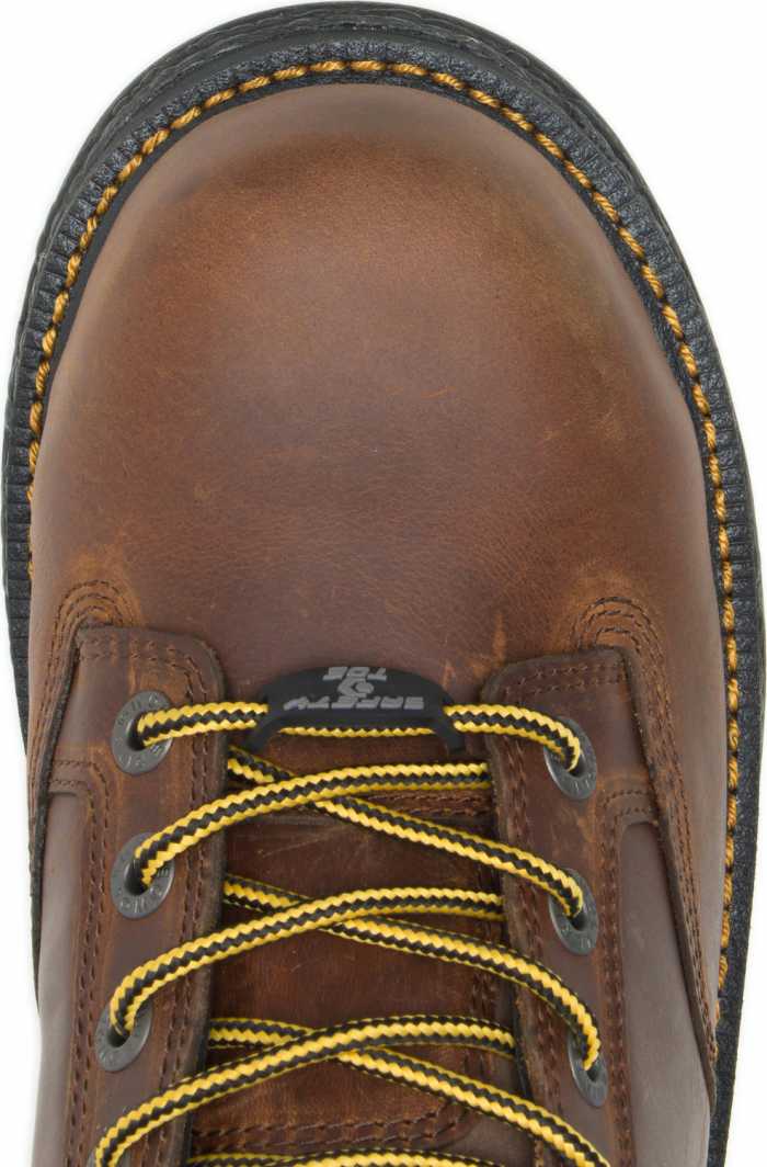 alternate view #4 of: Wolverine WW201175 Hellcat UltraSpring, Men's, Brown, Comp Toe, EH, WP, 6 Inch Boot