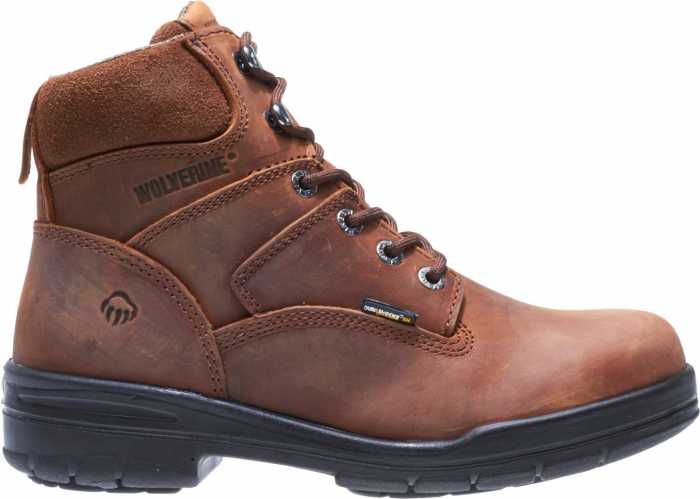 alternate view #2 of: Wolverine WW2053 Durashocks, Men's, Brown, Steel Toe, EH, 6 Inch Boot