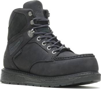 Wolverine WW211000 Hellcat UltraSpring, Men's, Black, Comp Toe, EH, WP, 6 Inch, Work Boot