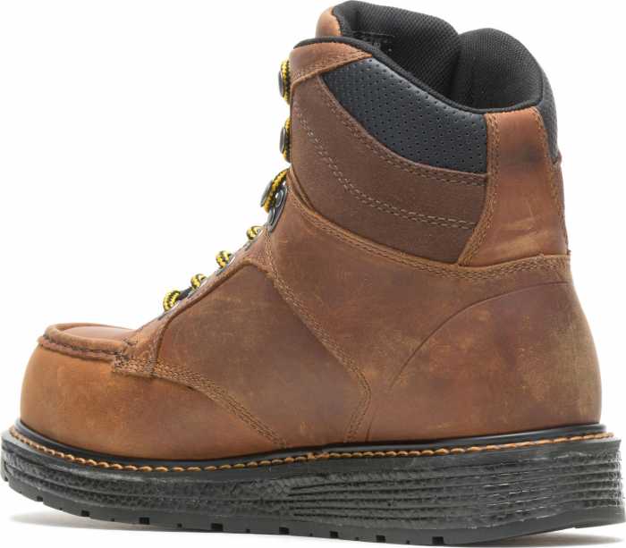 alternate view #3 of: Wolverine WW211001 Hellcat Moc Toe, Men's, Brown, Comp Toe, EH, WP, 6 Inch Boot