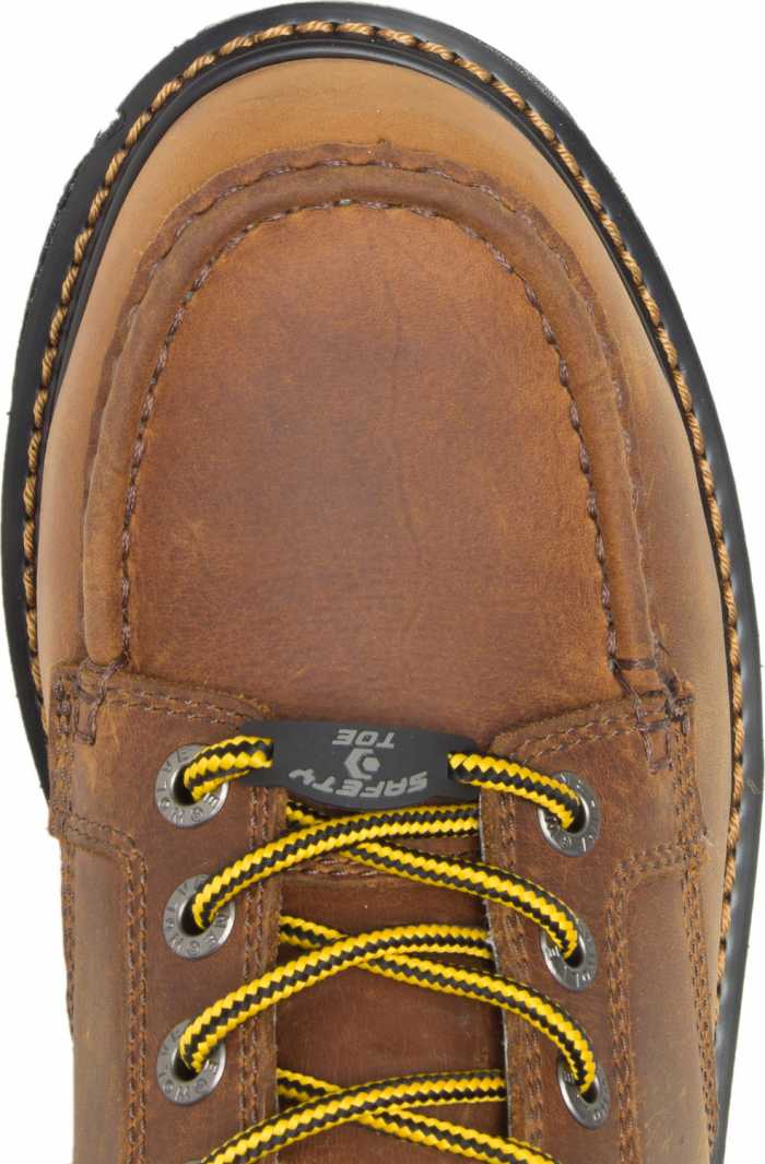 alternate view #4 of: Wolverine WW211001 Hellcat Moc Toe, Men's, Brown, Comp Toe, EH, WP, 6 Inch Boot