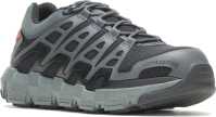 Wolverine WW211016 Rev Vent UltraSpring, Men's, Black/Grey, Comp Toe, EH, Low Athletic, Work Shoe