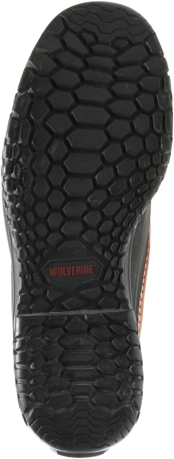 alternate view #5 of: Wolverine WW5698 SwampMonster Brown, Steel Toe, EH, Waterproof Men's 6 Inch Work Boot