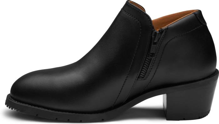 alternate view #3 of: Xena Workwear XEGRBT1 Women's Gravity Vegan Safety Shoe, Blackout, Steel Toe, Side Zipper