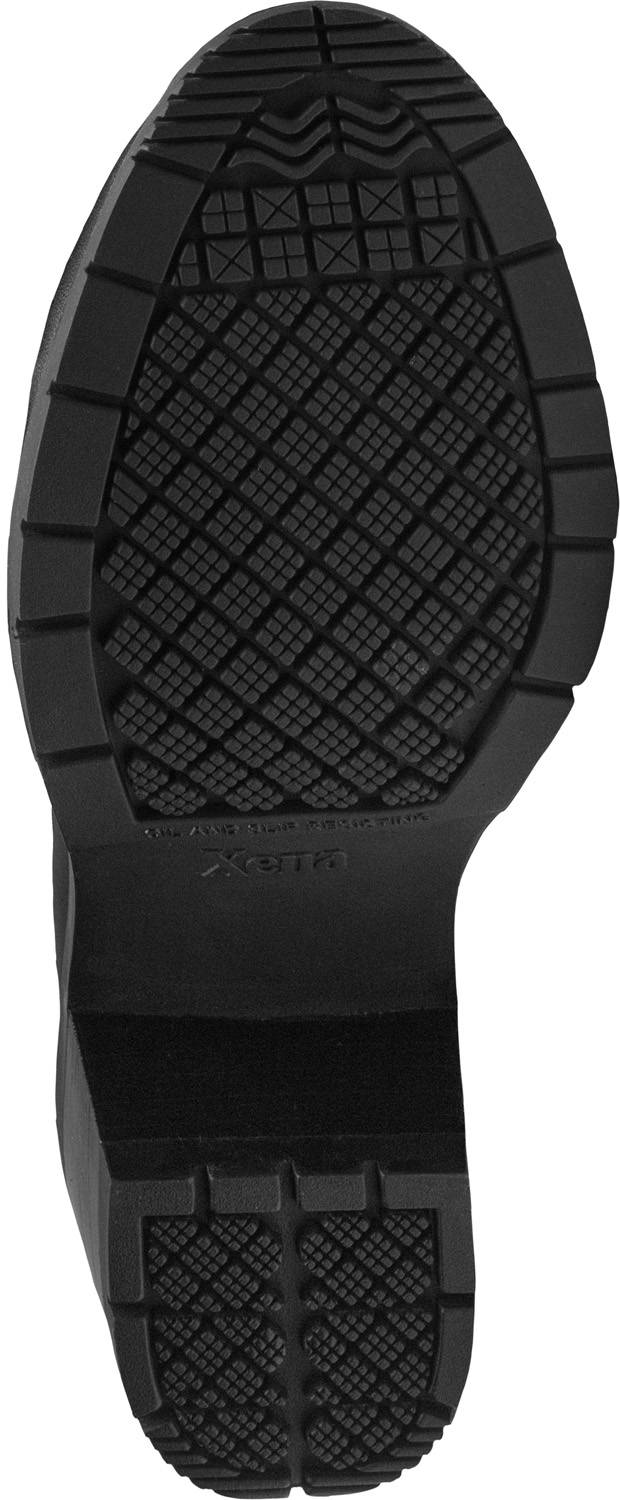 alternate view #5 of: Xena Workwear XEGRBT1 Women's Gravity Vegan Safety Shoe, Blackout, Steel Toe, Side Zipper